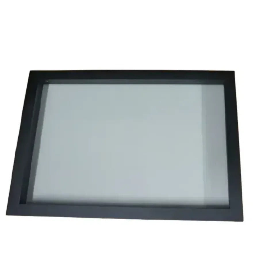 Glazen Displaybox met Houten Frame – 39 × 27,5 × 6 cm