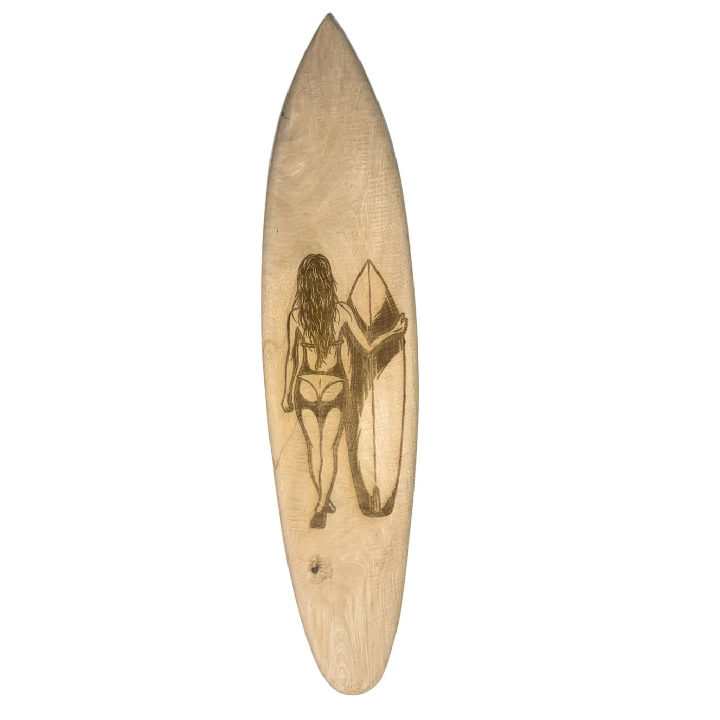 Surfplank surfchick - Surfboard - Decoratie - 150 cm