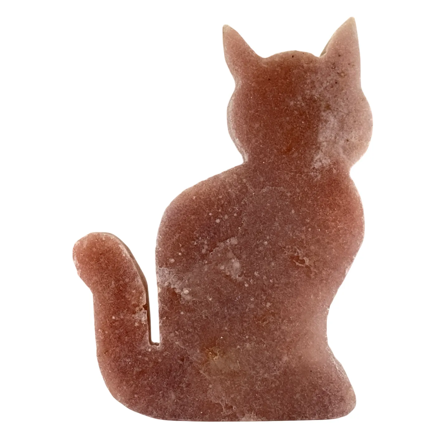 Roze amethist poes figuur