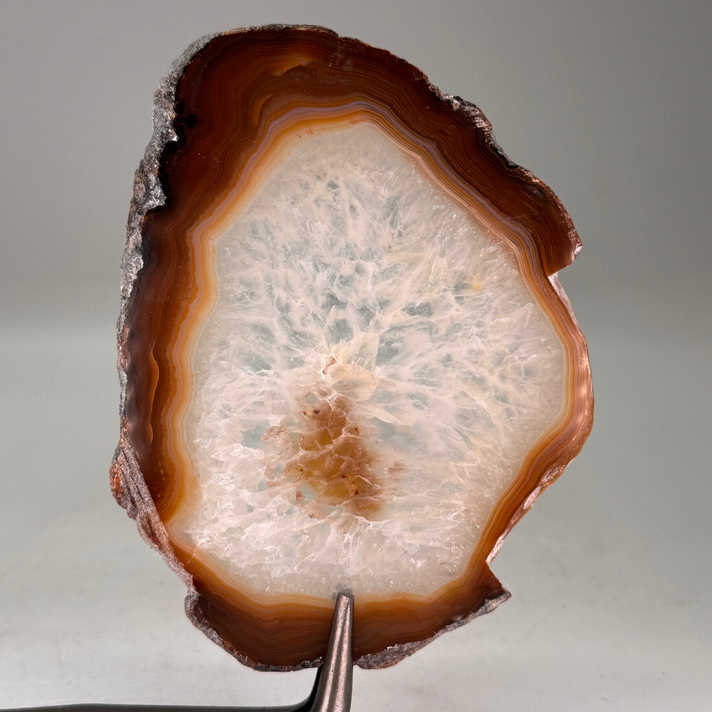 Agaat schijf naturel