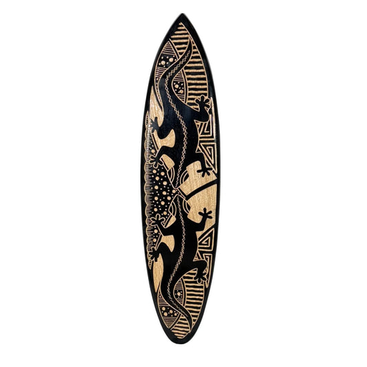 Dubbele Gecko - Surfplank Surfboard - Decoratie - 100 cm