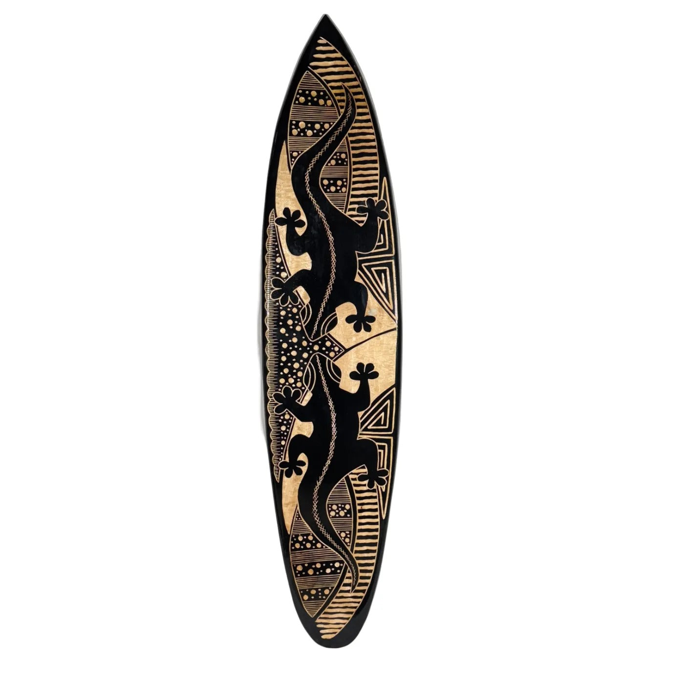 Dubbele Gecko - Surfplank Surfboard - Decoratie - 150 cm