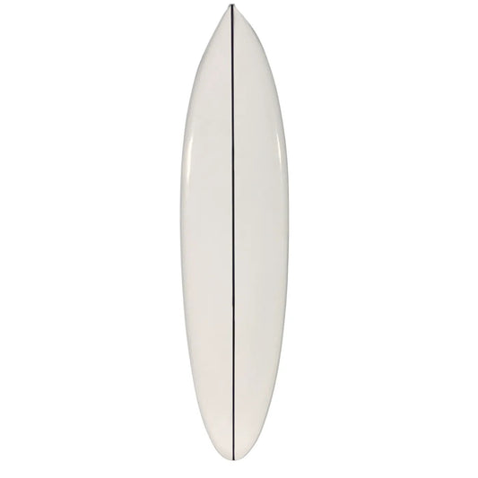 Black Stripe - Surfplank Surfboard - Decoratie - 100 cm