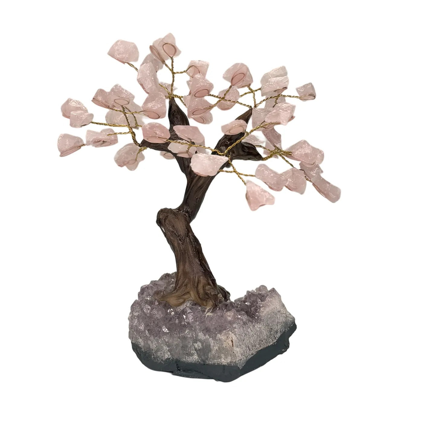 Rozenkwarts edelsteen boom