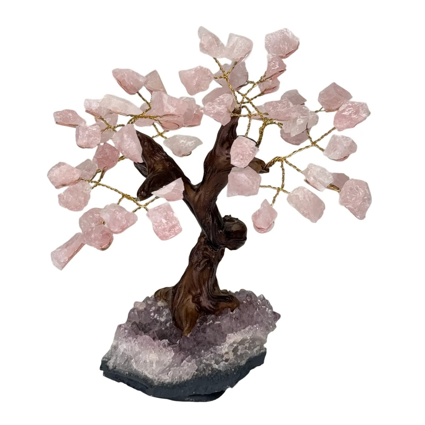 Rozenkwarts edelsteen boom