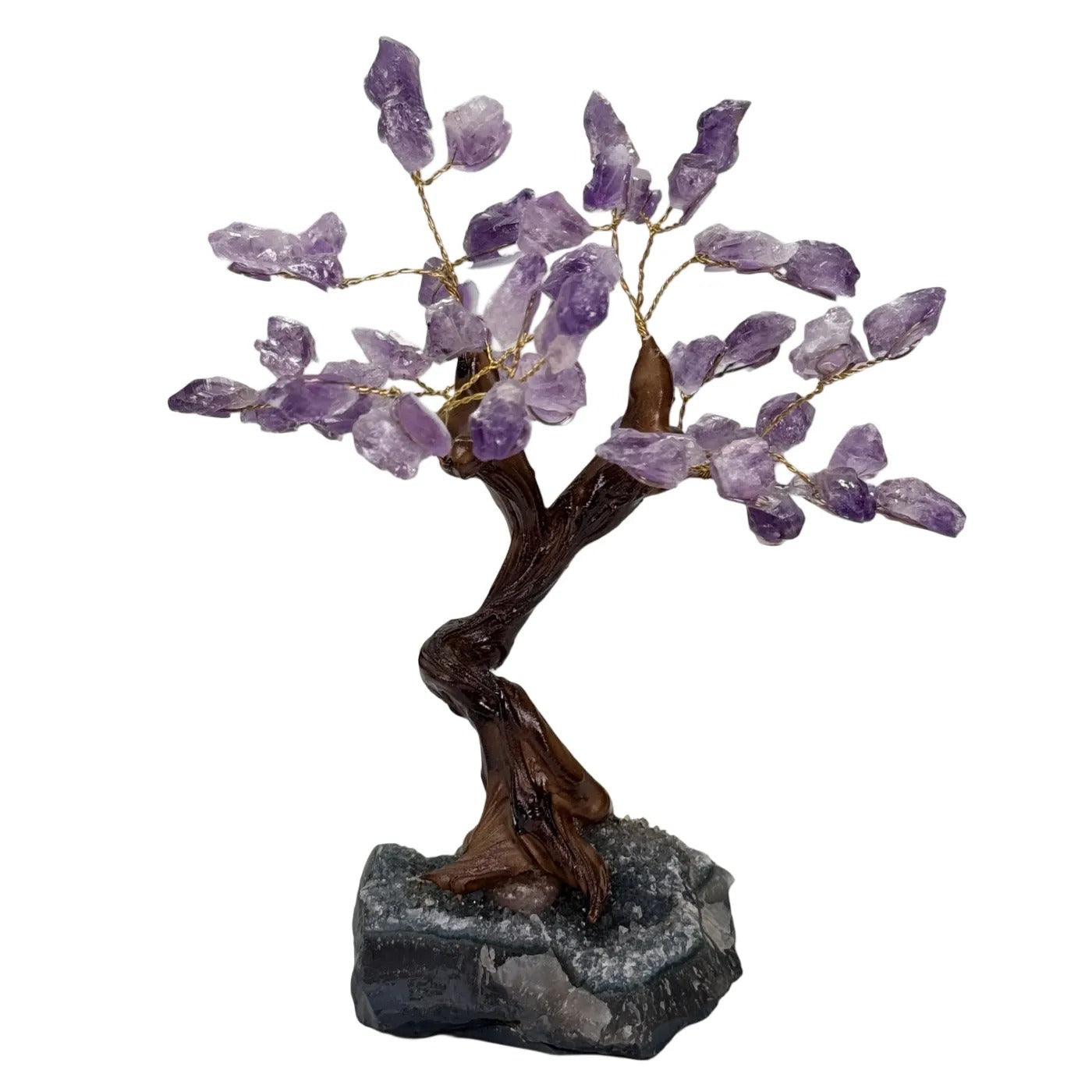 Amethist edelsteen boom