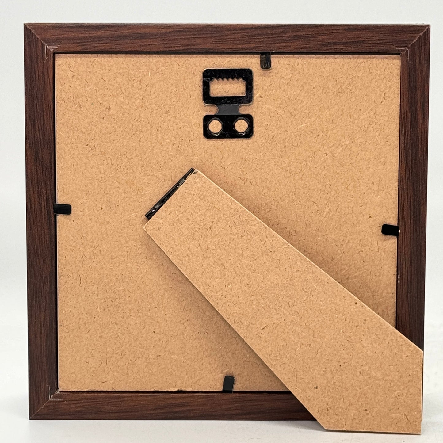 Diepe lijst 16x16x4,5 cm met wit Passe Partout