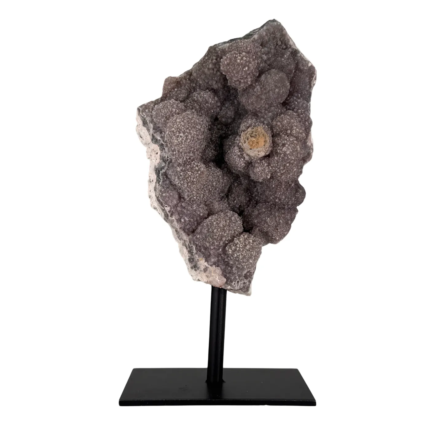 Amethist Flower op Metalen Standaard – uit Brazilië