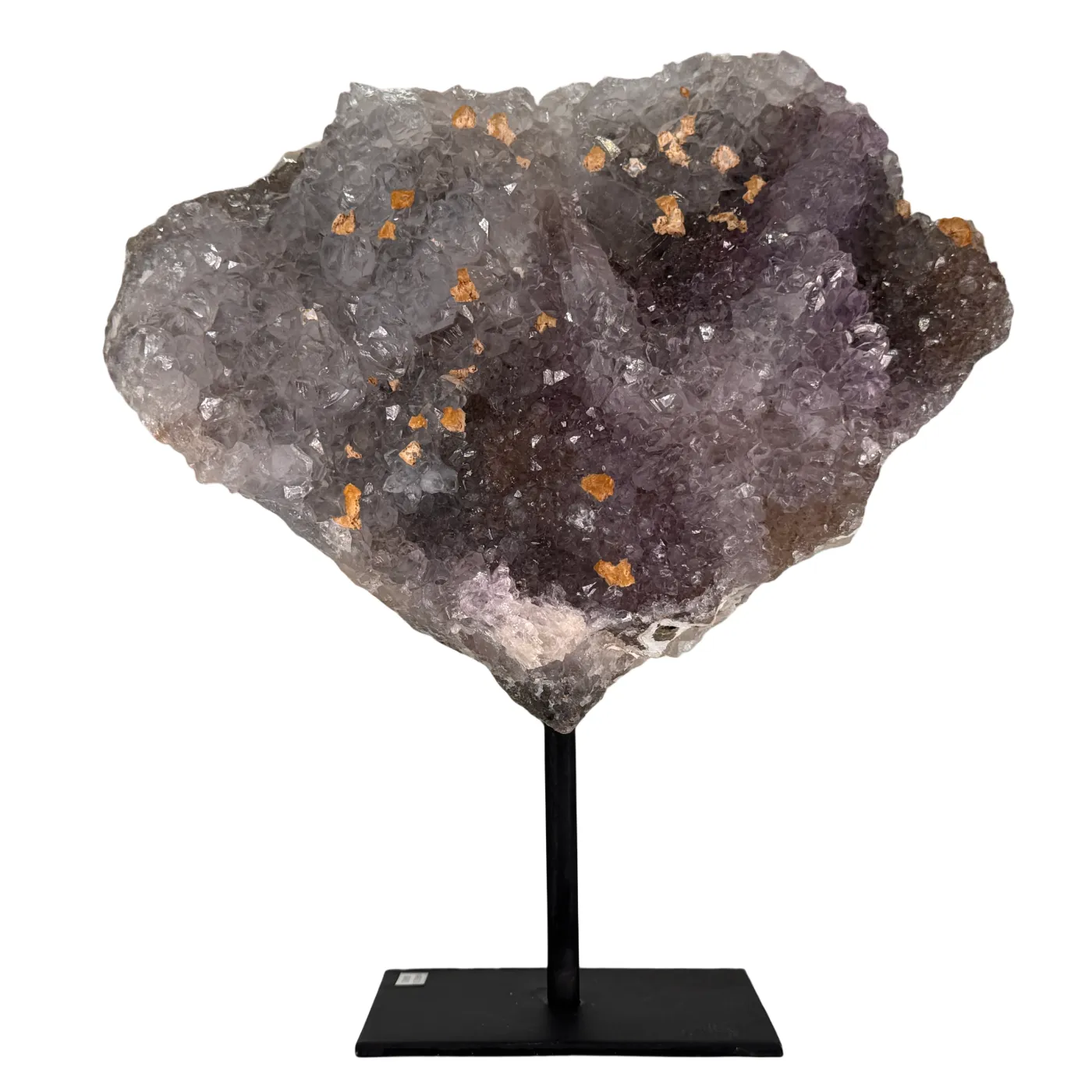 Amethist Flower op Metalen Standaard – uit Brazilië
