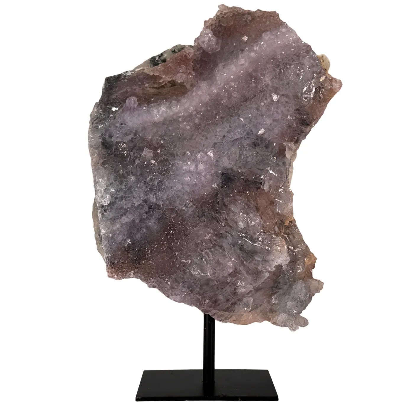 Amethist Flower op Metalen Standaard – uit Brazilië