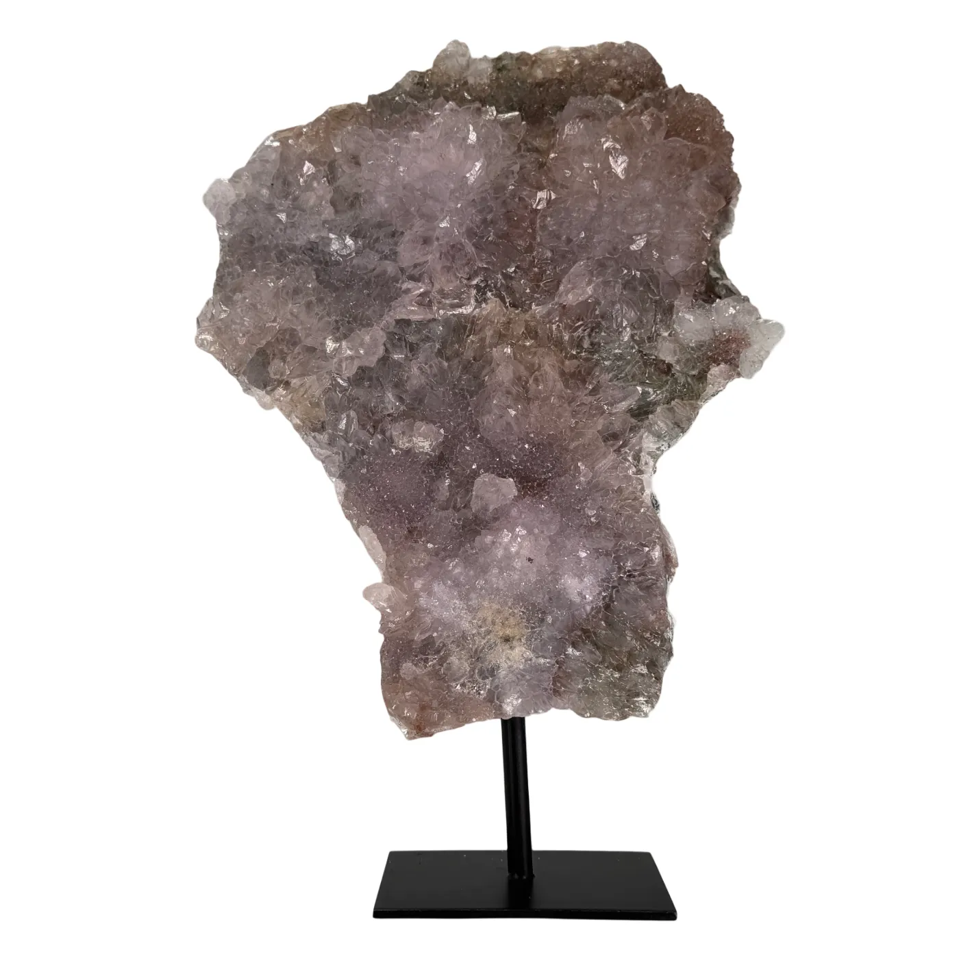 Amethist Flower op Metalen Standaard – uit Brazilië