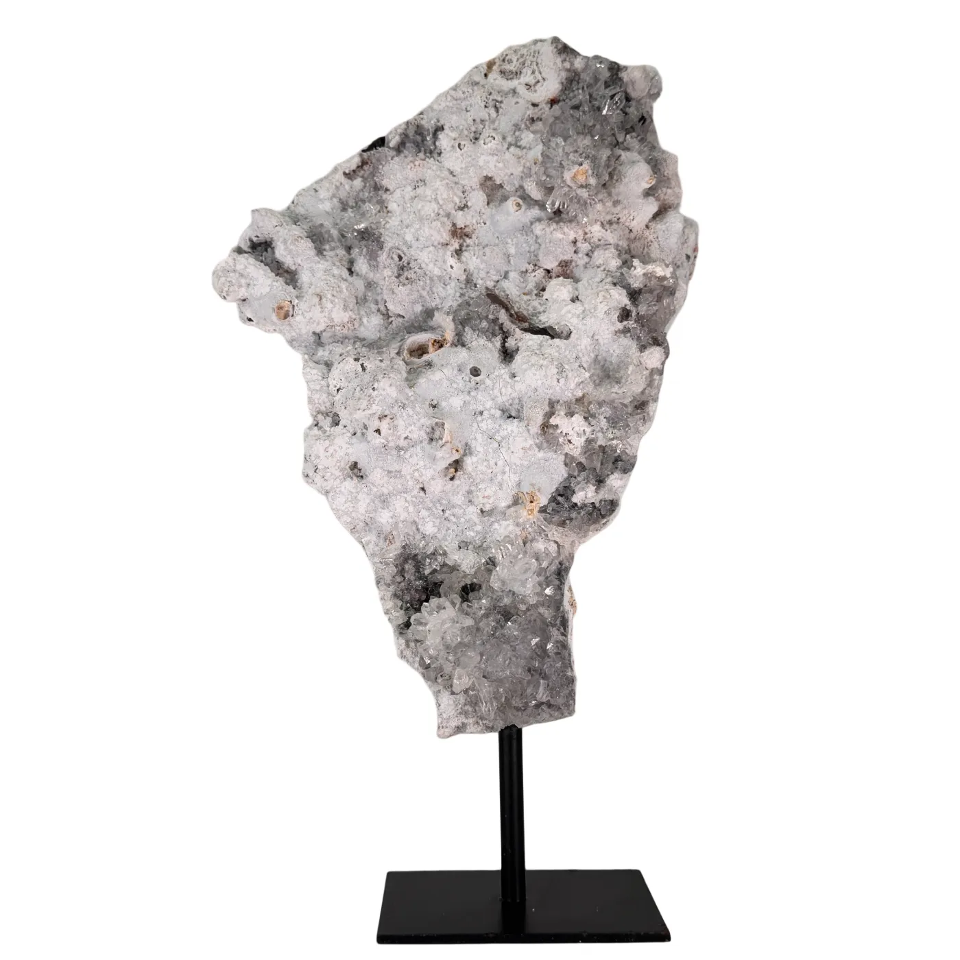 Amethist Flower op Metalen Standaard – uit Brazilië