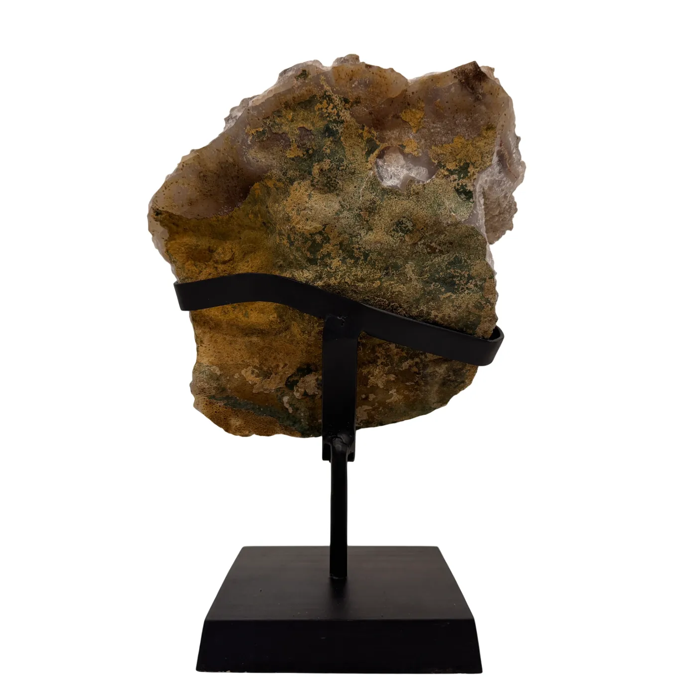 Stalactiet op houten standaard