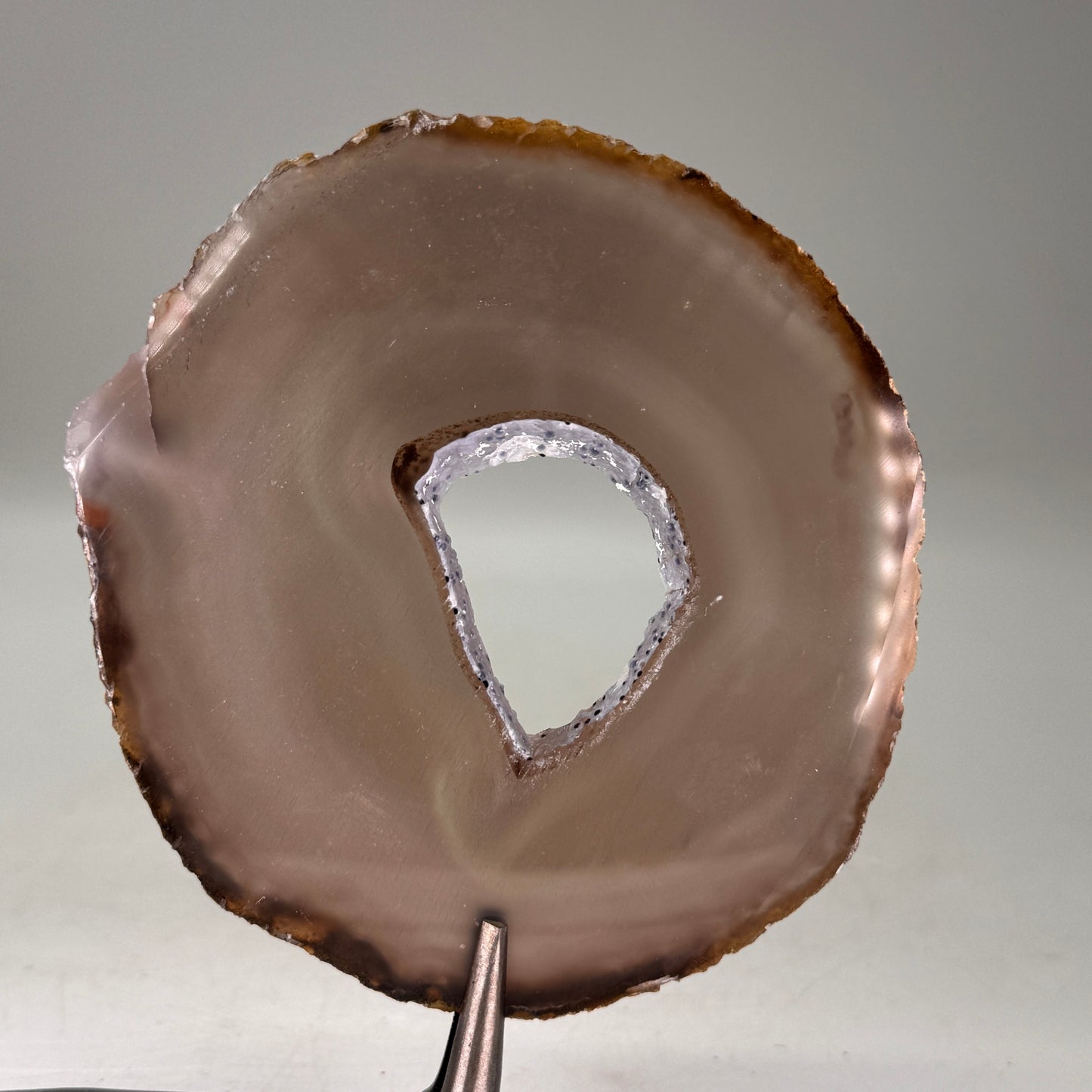 Agaat schijf naturel