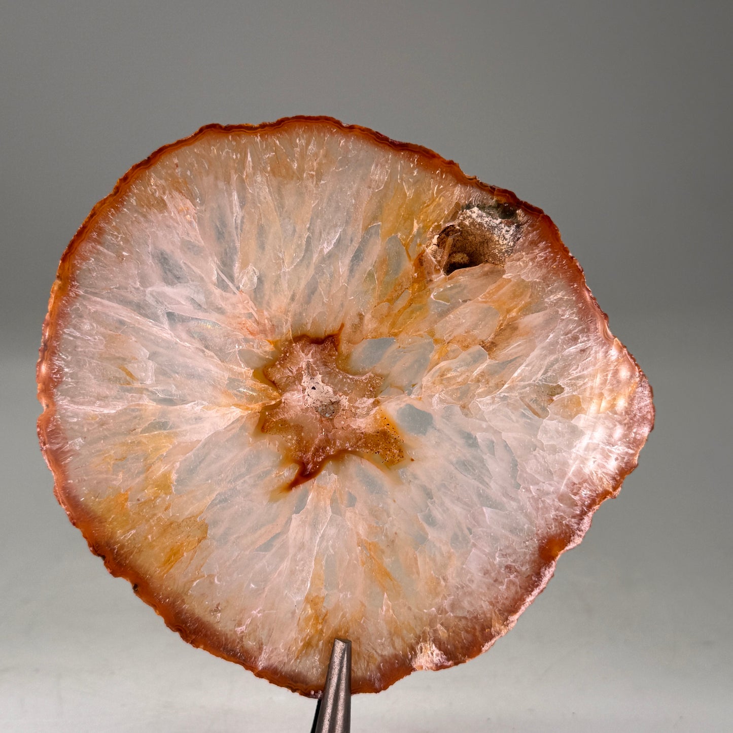 Agaat schijf naturel