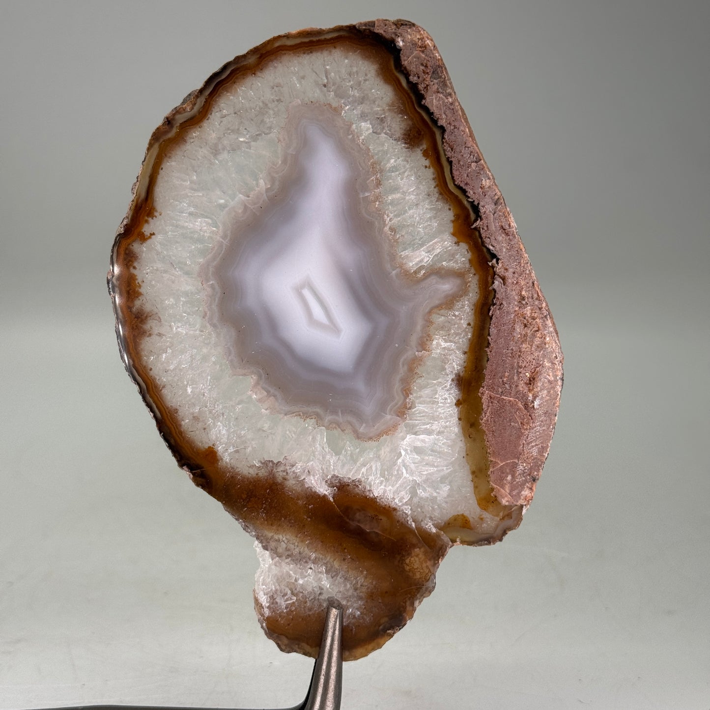 Agaat schijf naturel