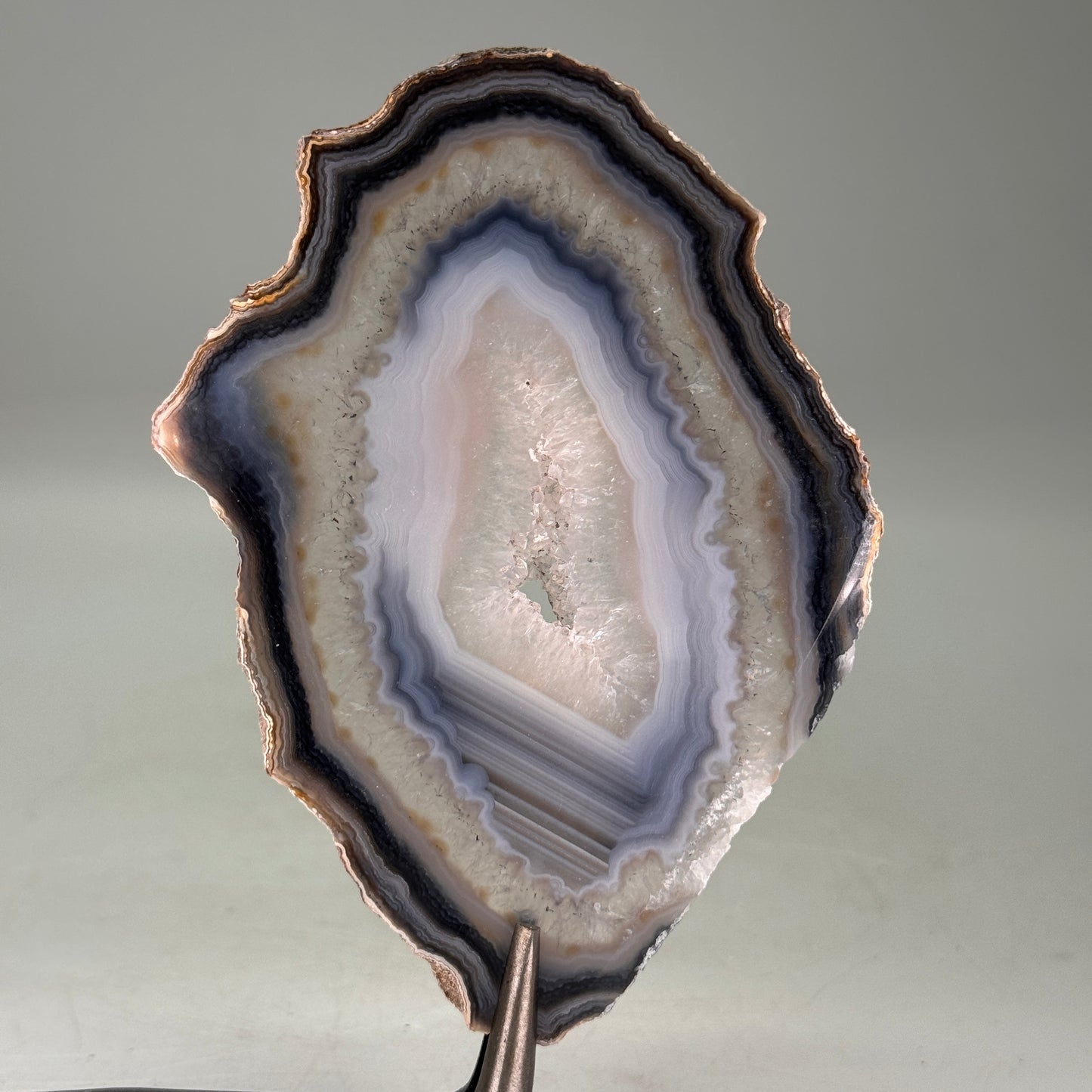 Agaat schijf naturel