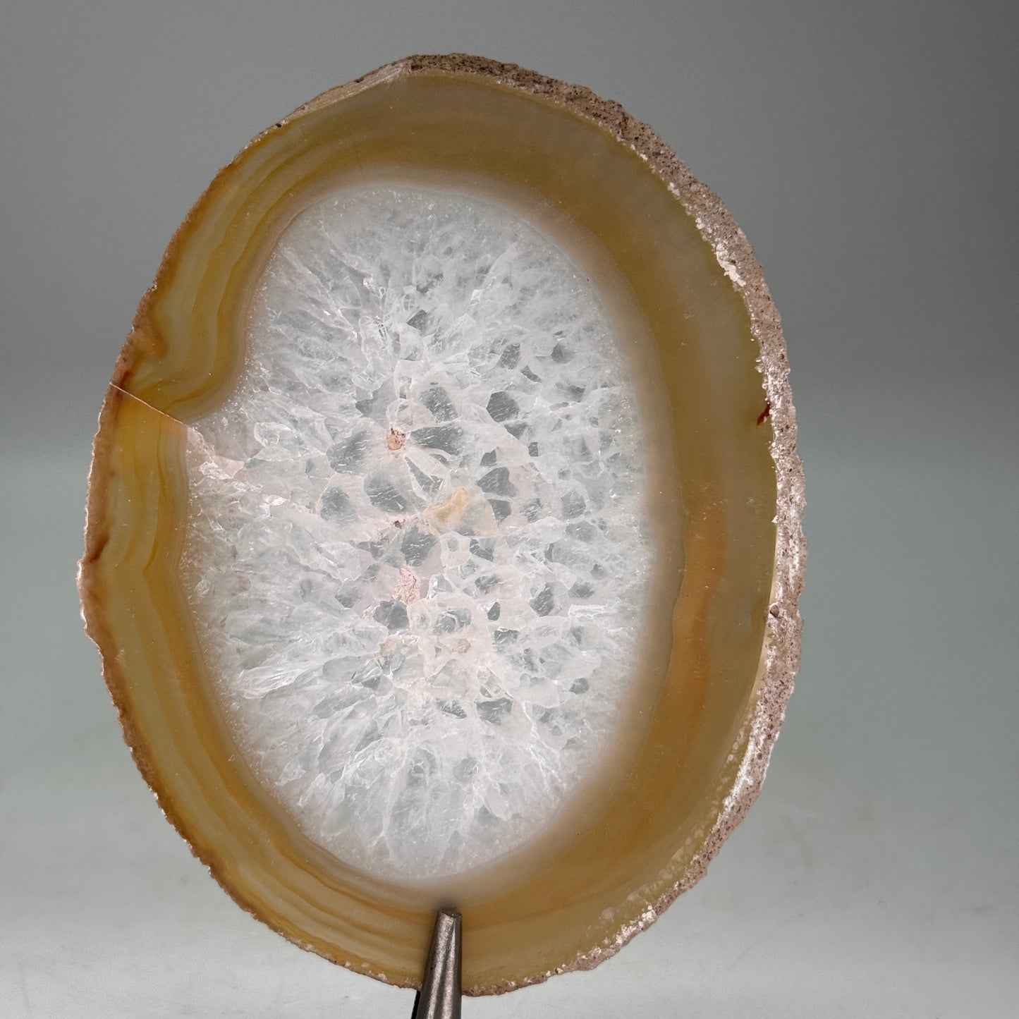 Agaat schijf naturel