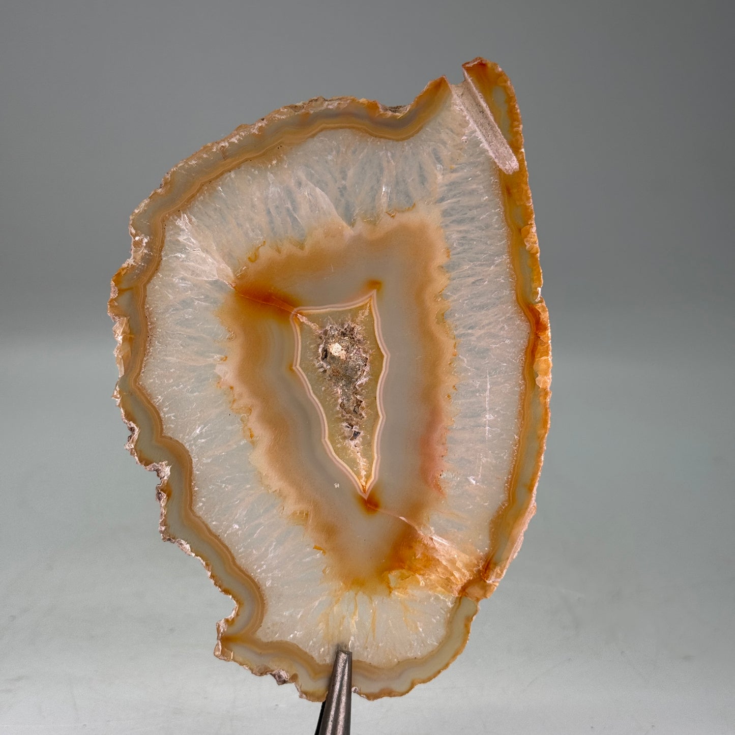 Agaat schijf naturel