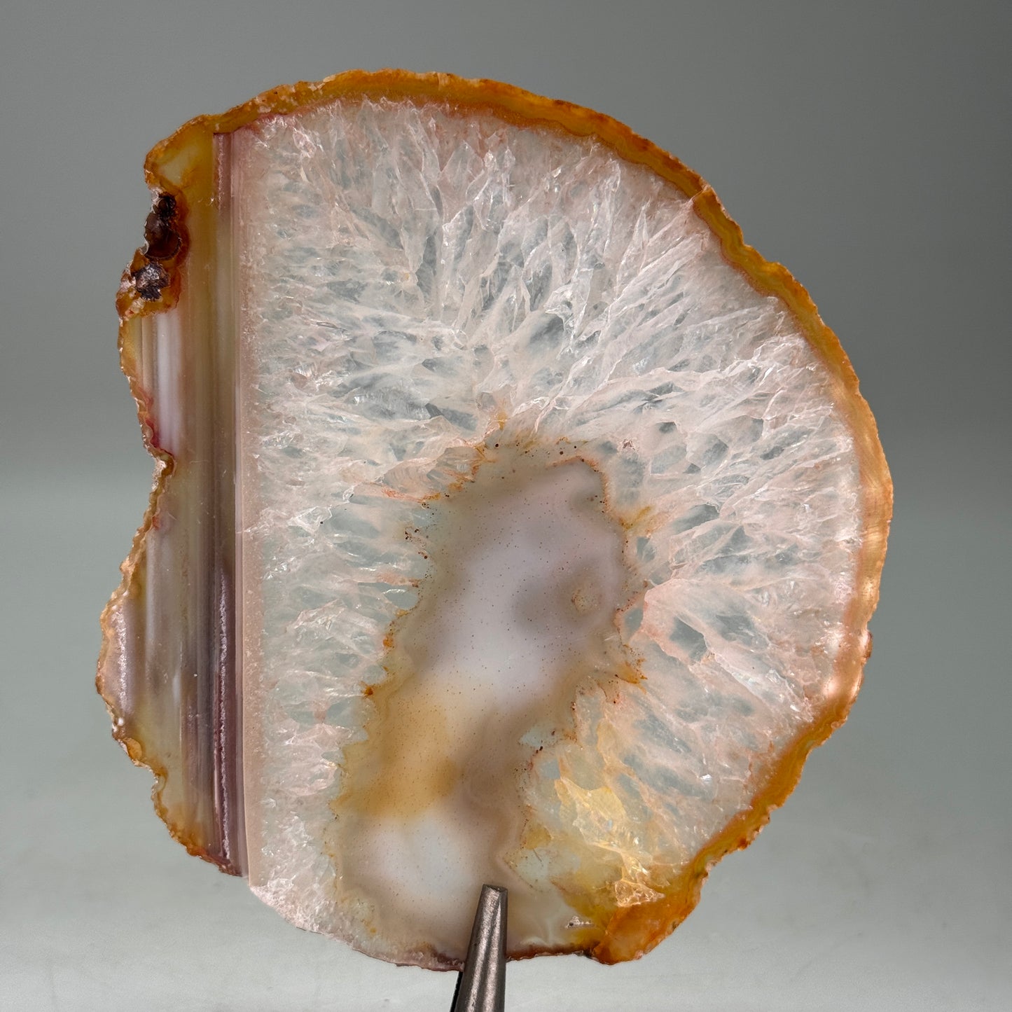 Agaat schijf naturel