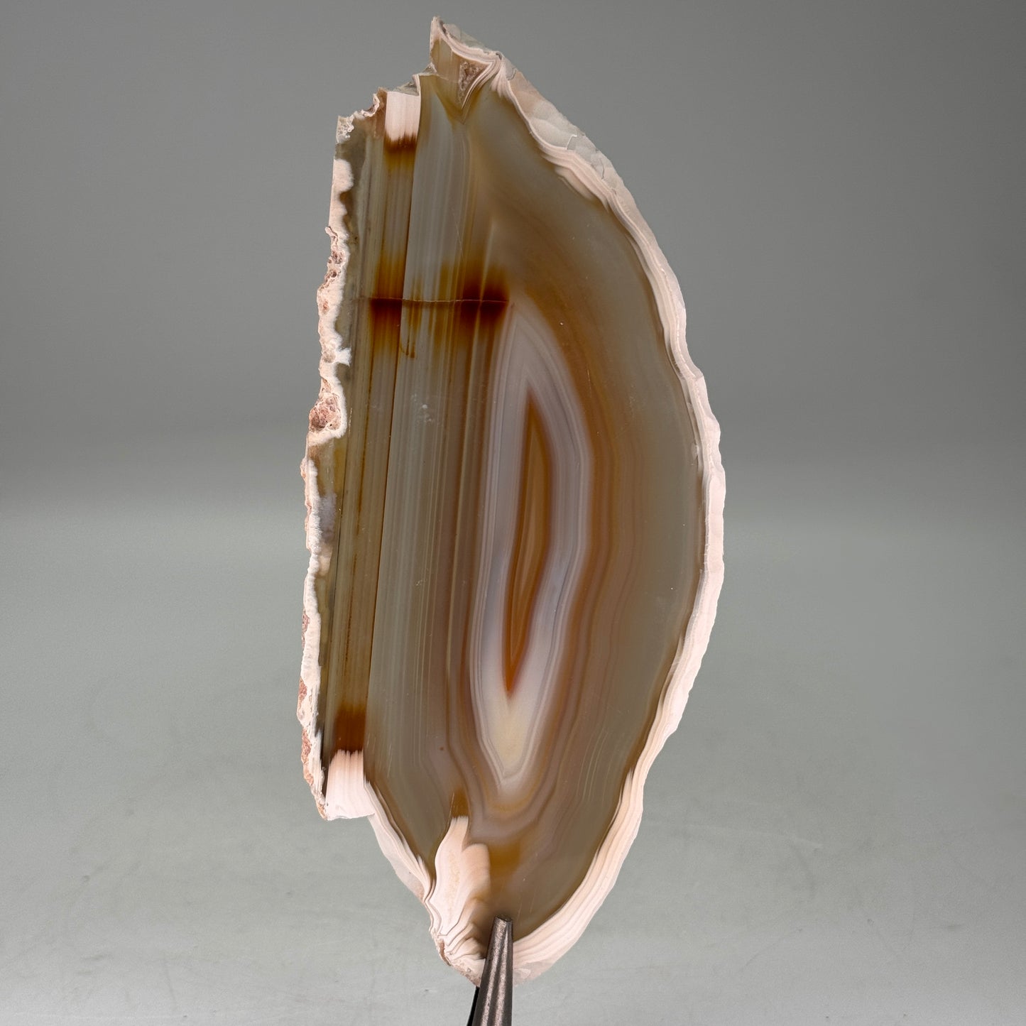 Agaat schijf naturel