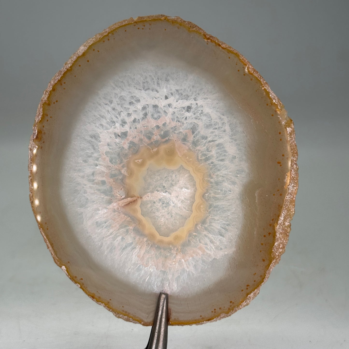 Agaat schijf naturel