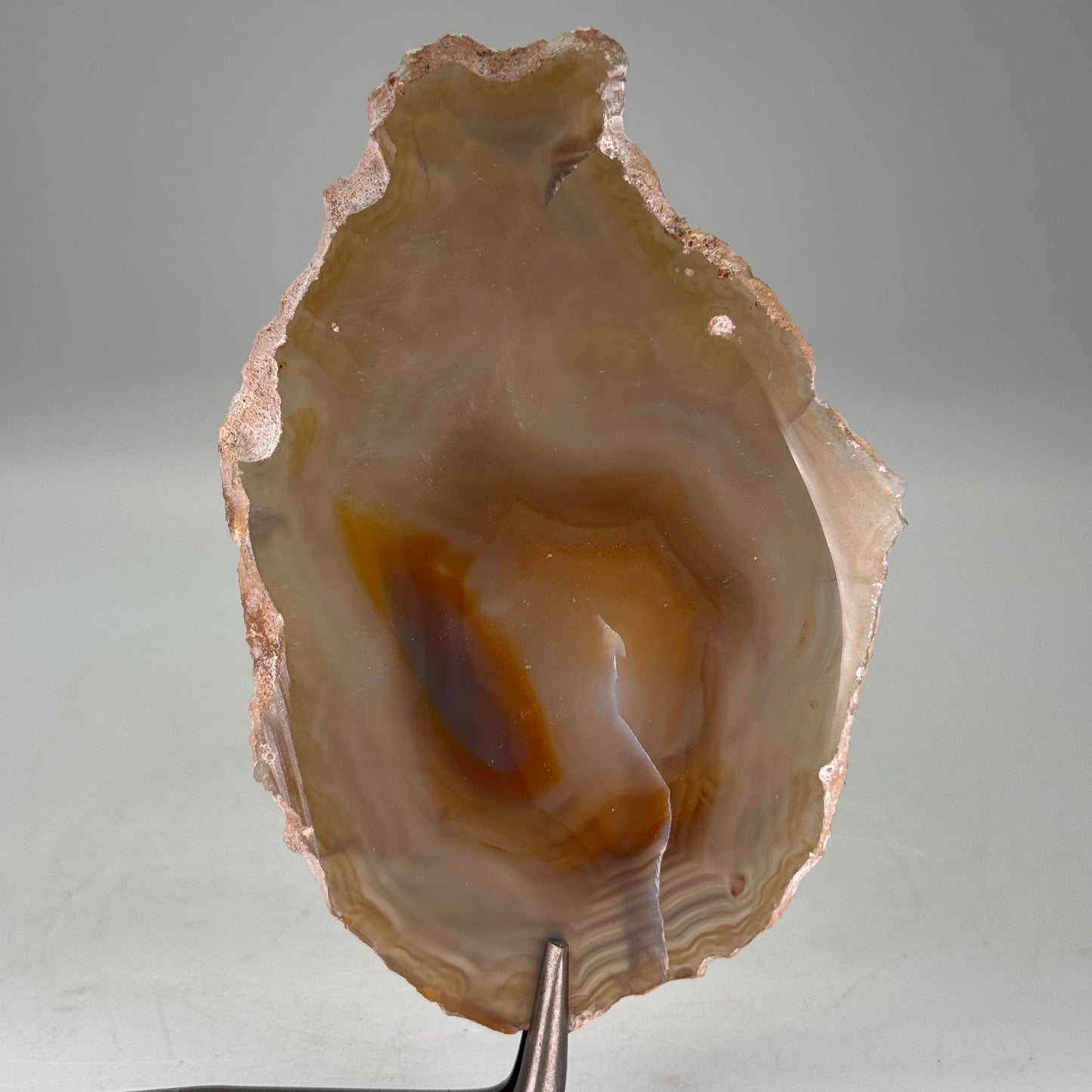 Agaat schijf naturel